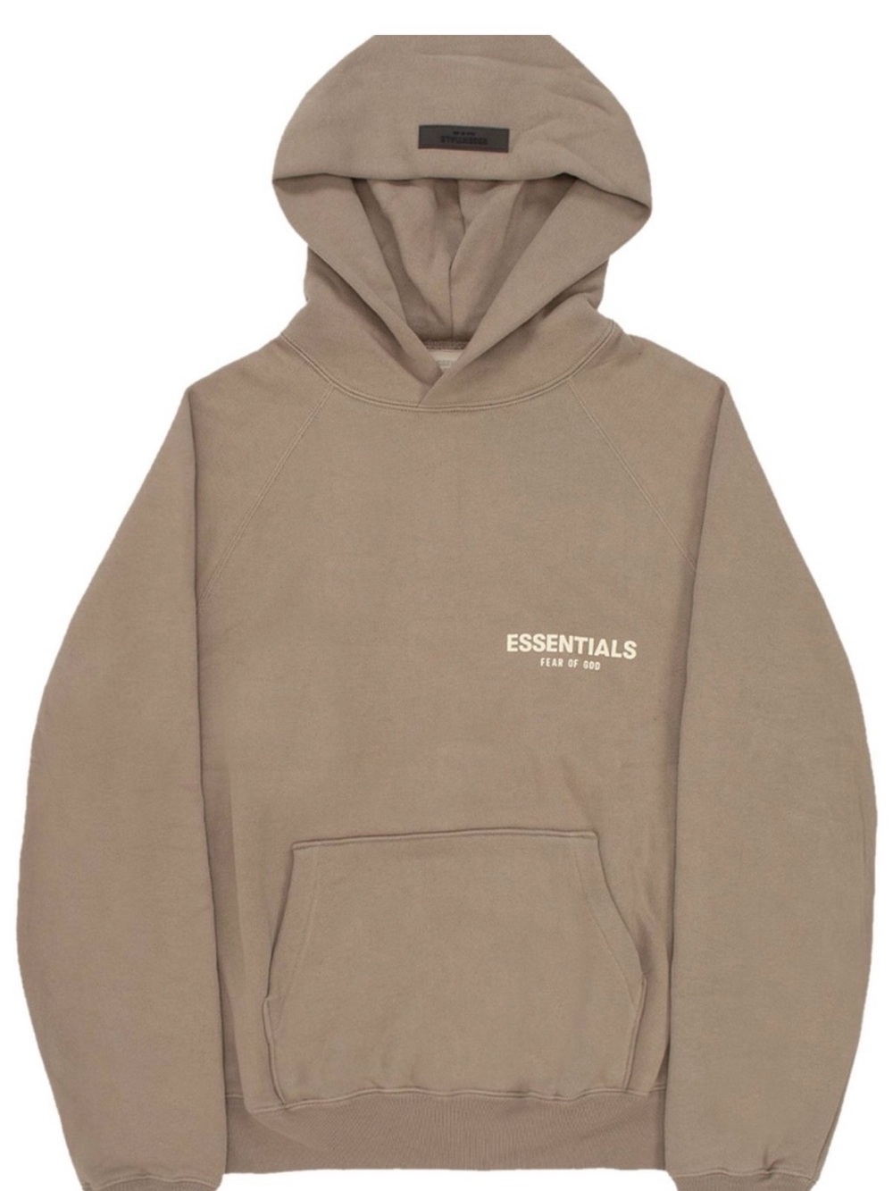Fear of God Essentials Hoodie in Desert Taupe